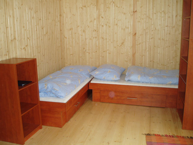 Vnitřní vybavení chatky chatky k ubytování