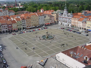 ceske budejovice, namesti